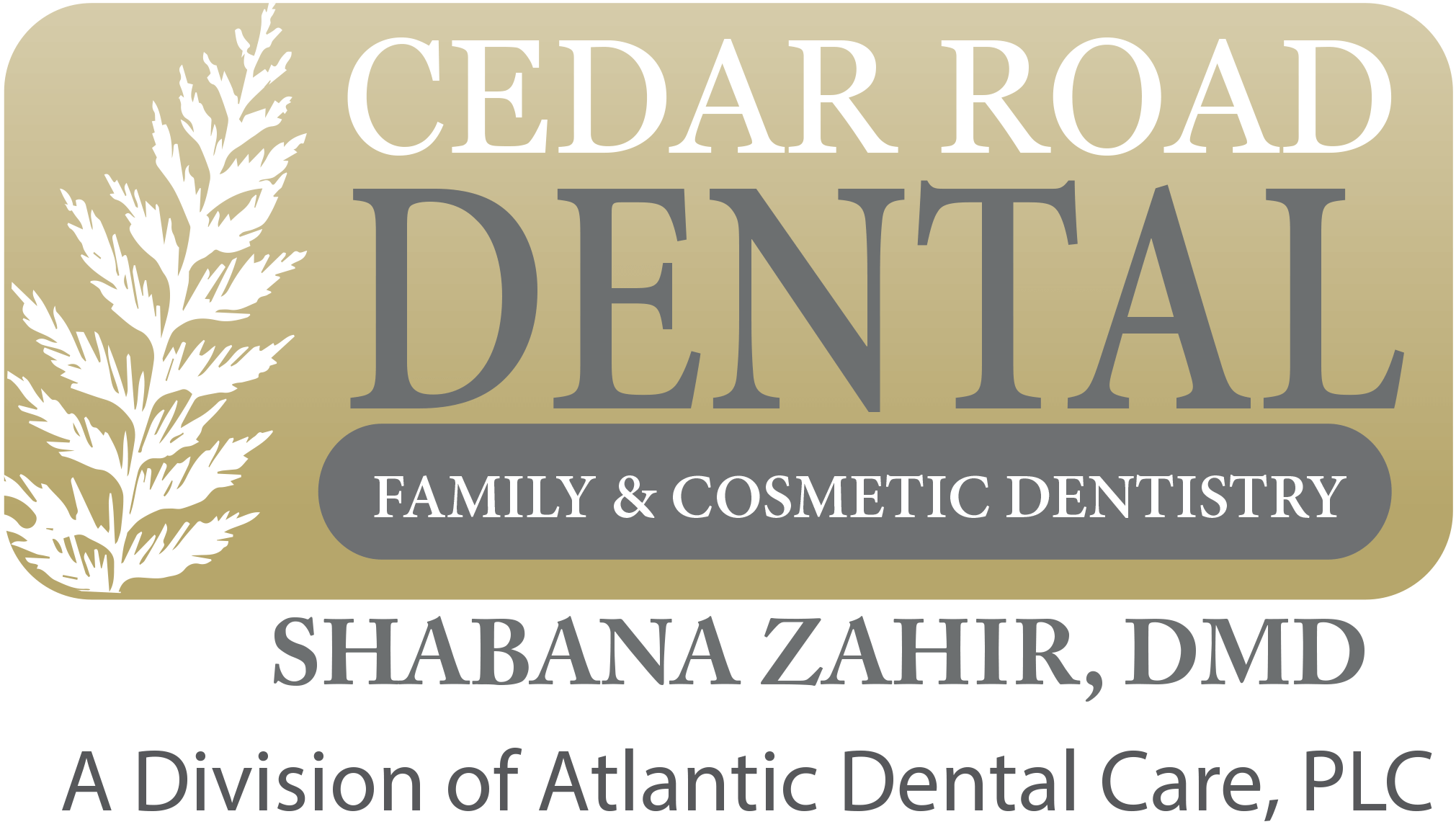 Cedar Road Dental Logo